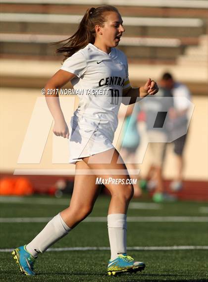 Thumbnail 2 in Trinity Academy @ Central (KSHSAA 4A Regional Playoff) photogallery.