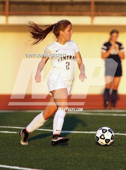 Thumbnail 3 in Trinity Academy @ Central (KSHSAA 4A Regional Playoff) photogallery.