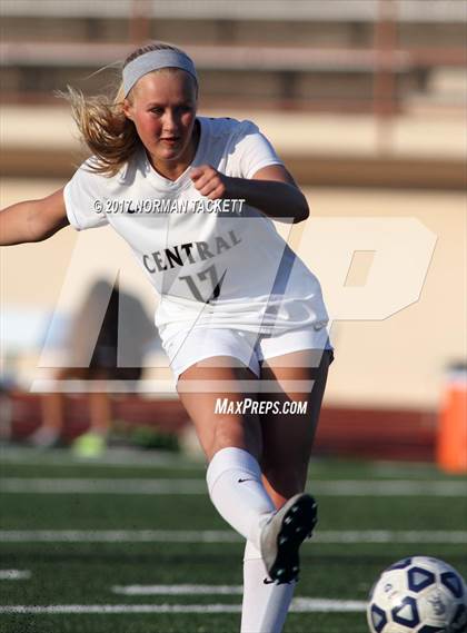 Thumbnail 2 in Trinity Academy @ Central (KSHSAA 4A Regional Playoff) photogallery.