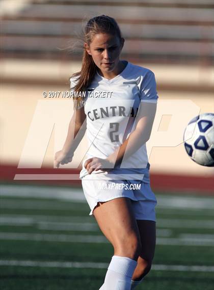 Thumbnail 2 in Trinity Academy @ Central (KSHSAA 4A Regional Playoff) photogallery.