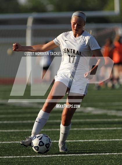 Thumbnail 2 in Trinity Academy @ Central (KSHSAA 4A Regional Playoff) photogallery.