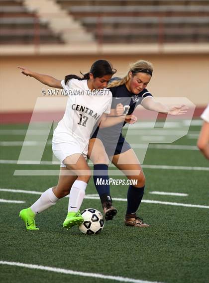 Thumbnail 2 in Trinity Academy @ Central (KSHSAA 4A Regional Playoff) photogallery.