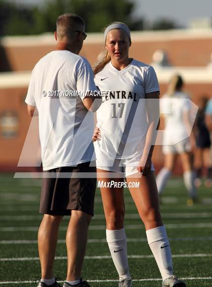 Thumbnail 3 in Trinity Academy @ Central (KSHSAA 4A Regional Playoff) photogallery.