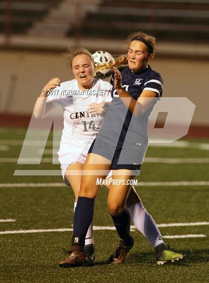 Thumbnail 3 in Trinity Academy @ Central (KSHSAA 4A Regional Playoff) photogallery.