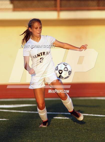 Thumbnail 1 in Trinity Academy @ Central (KSHSAA 4A Regional Playoff) photogallery.