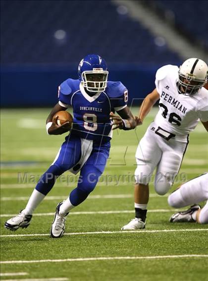 Thumbnail 1 in Permian vs. Duncanville (Texas Football Classic) photogallery.