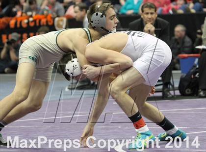 Thumbnail 1 in CHSAA 4A Wrestling Championships (Finals) photogallery.