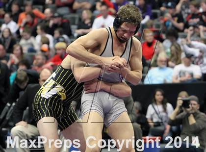 Thumbnail 3 in CHSAA 4A Wrestling Championships (Finals) photogallery.