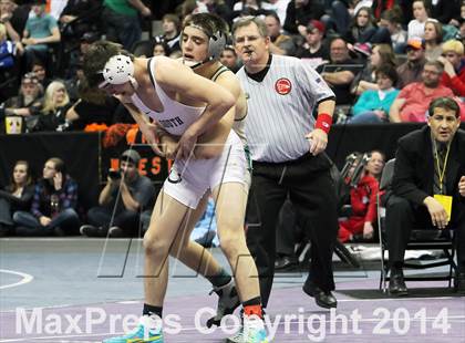 Thumbnail 2 in CHSAA 4A Wrestling Championships (Finals) photogallery.