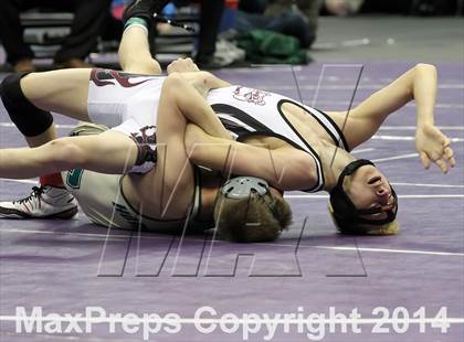 Thumbnail 2 in CHSAA 4A Wrestling Championships (Finals) photogallery.