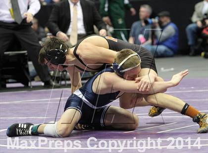 Thumbnail 1 in CHSAA 4A Wrestling Championships (Finals) photogallery.
