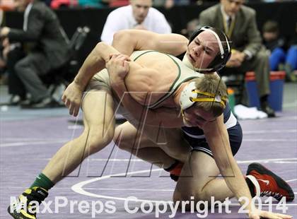 Thumbnail 3 in CHSAA 4A Wrestling Championships (Finals) photogallery.