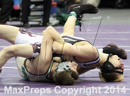 Thumbnail 1 in CHSAA 4A Wrestling Championships (Finals) photogallery.
