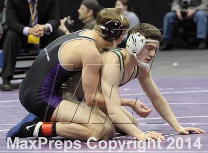 Thumbnail 3 in CHSAA 4A Wrestling Championships (Finals) photogallery.
