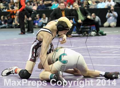 Thumbnail 3 in CHSAA 4A Wrestling Championships (Finals) photogallery.