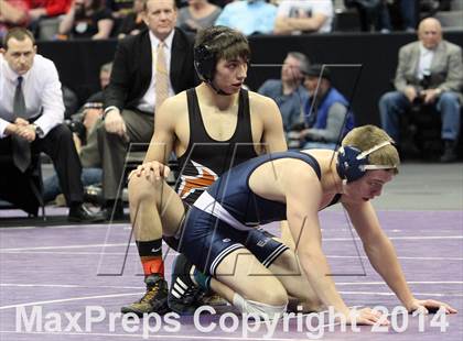 Thumbnail 3 in CHSAA 4A Wrestling Championships (Finals) photogallery.