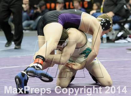 Thumbnail 1 in CHSAA 4A Wrestling Championships (Finals) photogallery.