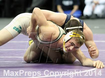 Thumbnail 2 in CHSAA 4A Wrestling Championships (Finals) photogallery.