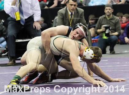 Thumbnail 3 in CHSAA 4A Wrestling Championships (Finals) photogallery.