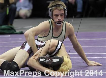 Thumbnail 2 in CHSAA 4A Wrestling Championships (Finals) photogallery.