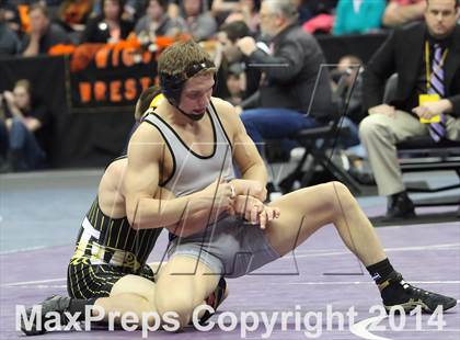 Thumbnail 2 in CHSAA 4A Wrestling Championships (Finals) photogallery.