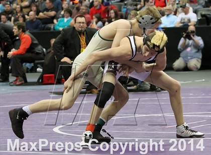 Thumbnail 2 in CHSAA 4A Wrestling Championships (Finals) photogallery.