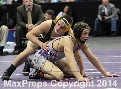 Thumbnail 2 in CHSAA 4A Wrestling Championships (Finals) photogallery.