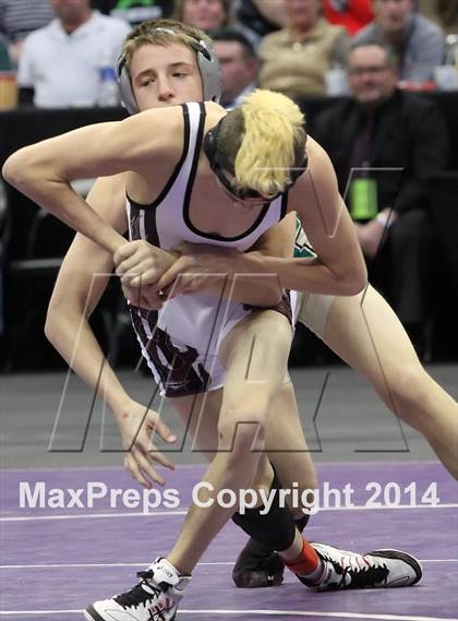 Thumbnail 2 in CHSAA 4A Wrestling Championships (Finals) photogallery.