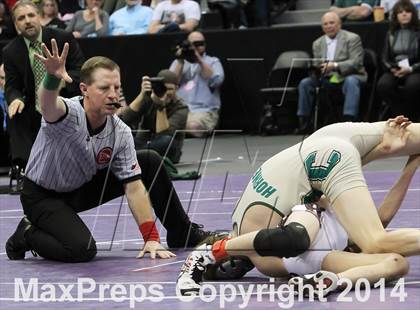 Thumbnail 3 in CHSAA 4A Wrestling Championships (Finals) photogallery.