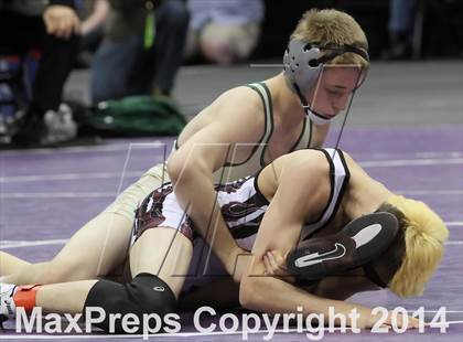 Thumbnail 1 in CHSAA 4A Wrestling Championships (Finals) photogallery.