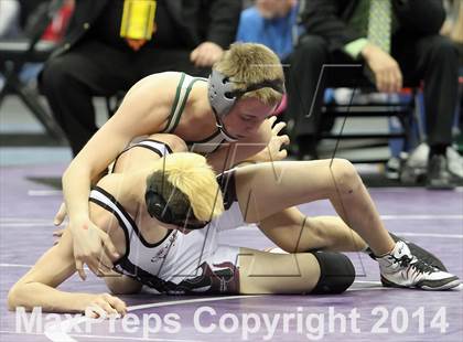 Thumbnail 2 in CHSAA 4A Wrestling Championships (Finals) photogallery.