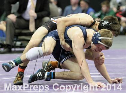 Thumbnail 1 in CHSAA 4A Wrestling Championships (Finals) photogallery.