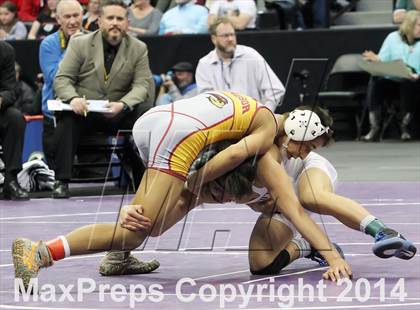 Thumbnail 1 in CHSAA 4A Wrestling Championships (Finals) photogallery.