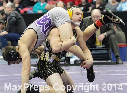 Thumbnail 2 in CHSAA 4A Wrestling Championships (Finals) photogallery.