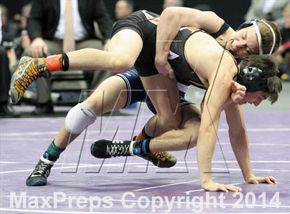 Thumbnail 2 in CHSAA 4A Wrestling Championships (Finals) photogallery.