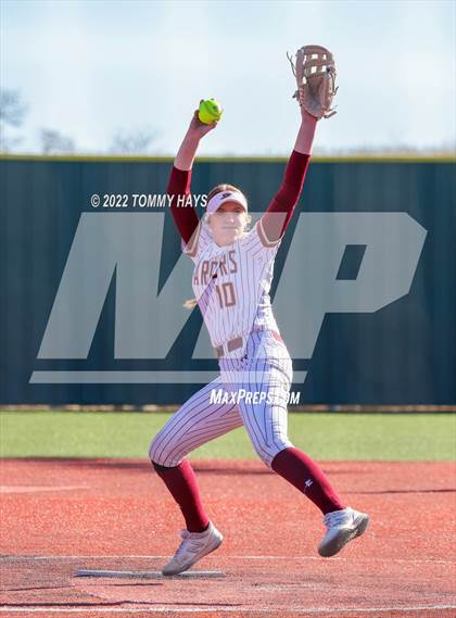 Thumbnail 2 in Breckenridge vs Keller Central (Brock Tournament) photogallery.