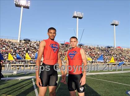 Thumbnail 2 in CIF SS Masters Track & Field Championships (Boys 400 Meters) photogallery.
