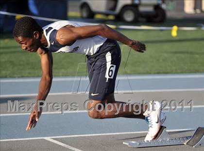 Thumbnail 3 in CIF SS Masters Track & Field Championships (Boys 400 Meters) photogallery.