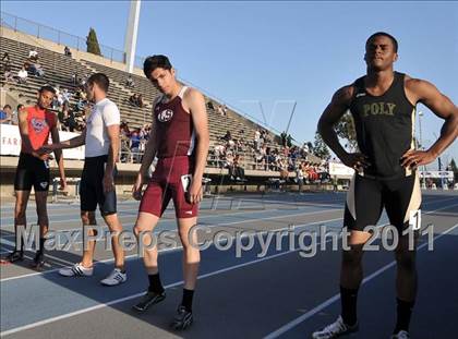Thumbnail 1 in CIF SS Masters Track & Field Championships (Boys 400 Meters) photogallery.