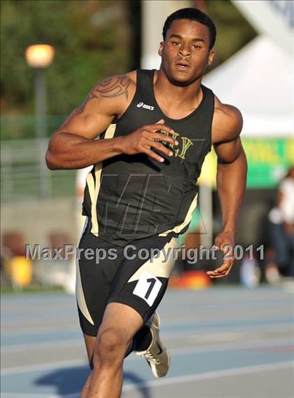 Thumbnail 1 in CIF SS Masters Track & Field Championships (Boys 400 Meters) photogallery.
