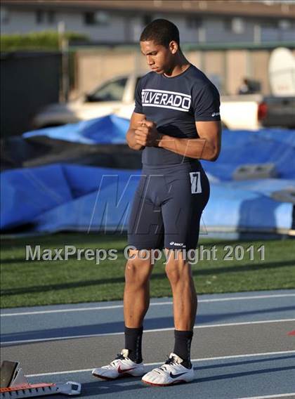 Thumbnail 3 in CIF SS Masters Track & Field Championships (Boys 400 Meters) photogallery.