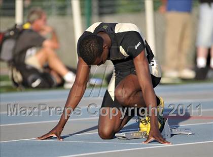 Thumbnail 3 in CIF SS Masters Track & Field Championships (Boys 400 Meters) photogallery.