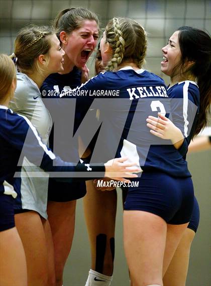 Thumbnail 1 in Plano West vs Keller (UIL 6A Regional Semifinal) photogallery.
