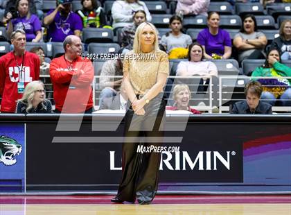 Thumbnail 2 in Neches vs. Harrold (UIL 1A Volleyball Final) photogallery.