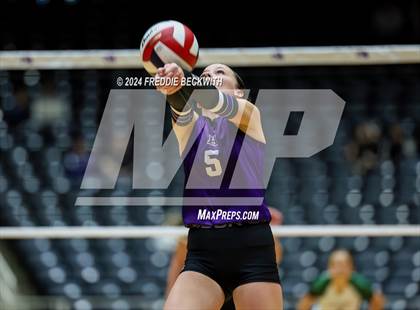 Thumbnail 1 in Neches vs. Harrold (UIL 1A Volleyball Final) photogallery.
