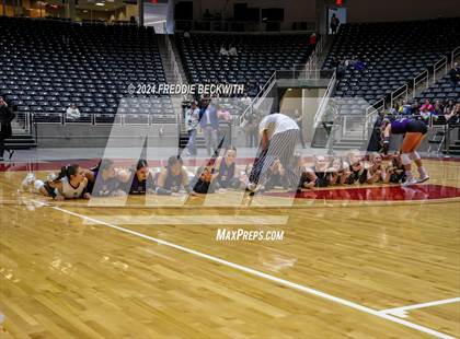 Thumbnail 3 in Neches vs. Harrold (UIL 1A Volleyball Final) photogallery.