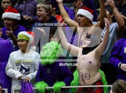 Thumbnail 3 in Neches vs. Harrold (UIL 1A Volleyball Final) photogallery.