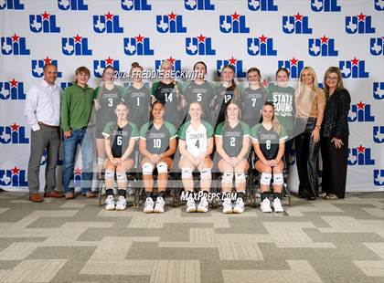 Thumbnail 1 in Neches vs. Harrold (UIL 1A Volleyball Final) photogallery.