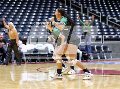 Thumbnail 2 in Neches vs. Harrold (UIL 1A Volleyball Final) photogallery.