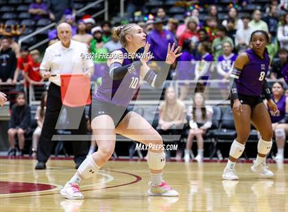 Thumbnail 1 in Neches vs. Harrold (UIL 1A Volleyball Final) photogallery.
